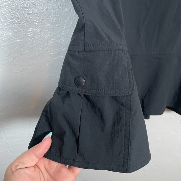 Royal Robbins Women 4 Black Discovery Skirt Pockets Quick Dry Stretch Gorpcore - Picture 4 of 8